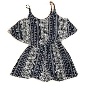 Moon Kiss romper boho flare Size S